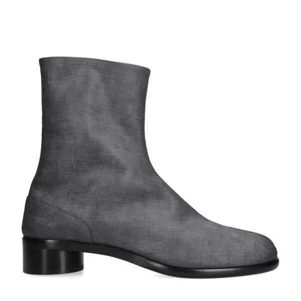 Leather Tabi Ankle Boots 30