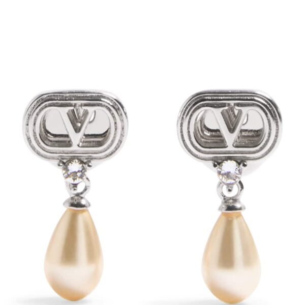 Crystal-Embellished Ovalette Earrings