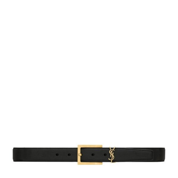 Leather Logo Belt