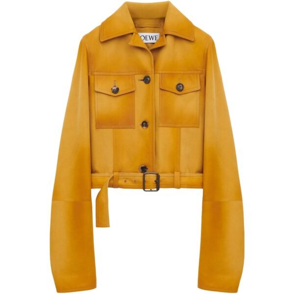 Suede Cropped Jacket