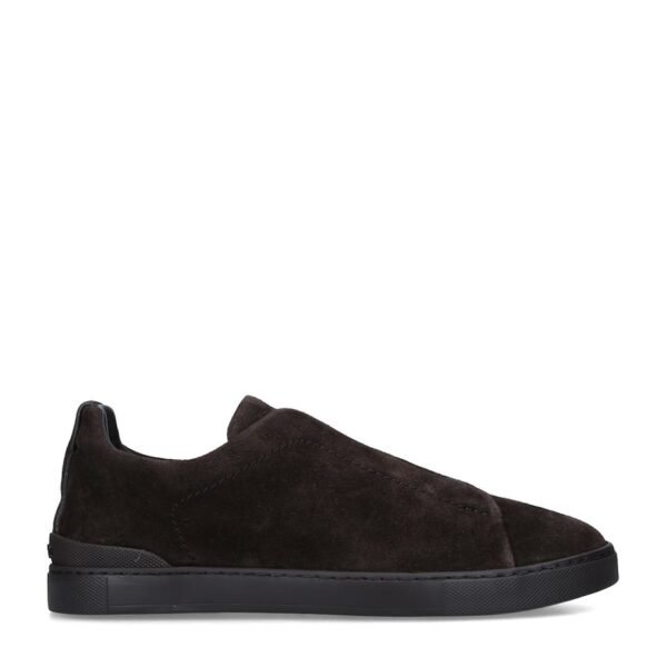 Suede Triple Stitch Sneakers
