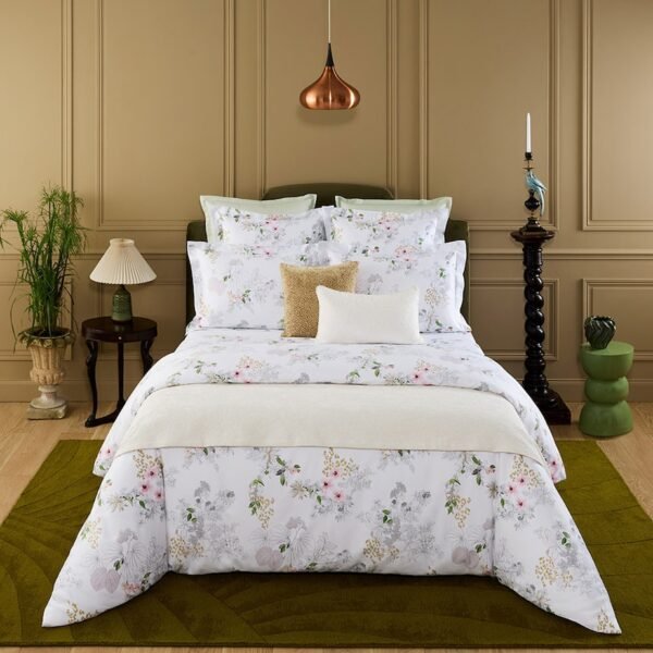 Floral Orchidee Super King Fitted Sheet (180cm x 200cm)