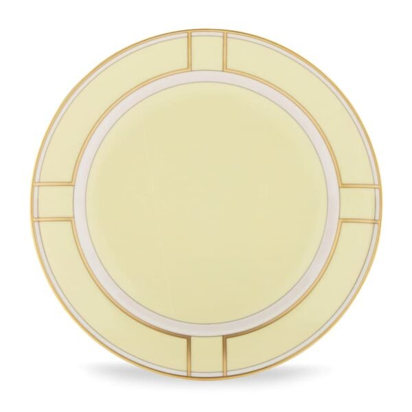 Porcelain Colonna Diva Giallo Dessert Plate (20cm)