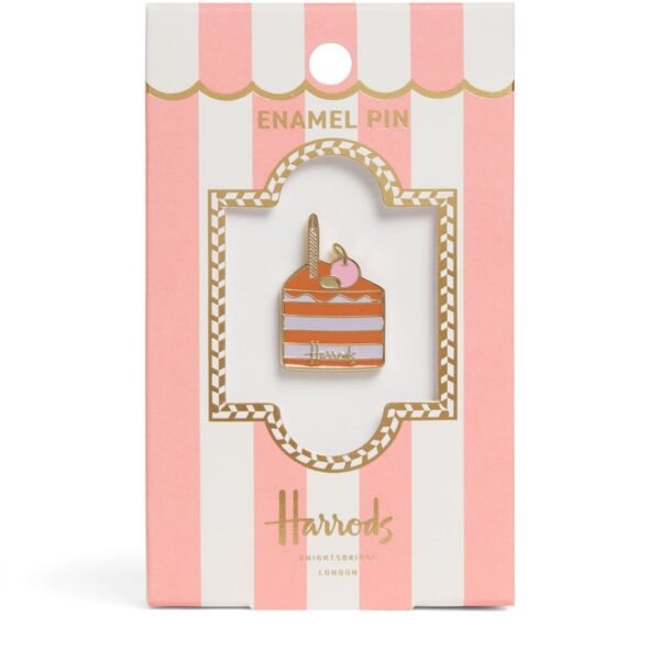 Enamel Cake Pin Badge