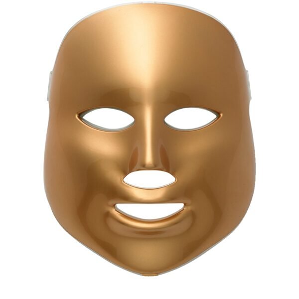 Light-Therapy Golden Facial Treatment Device