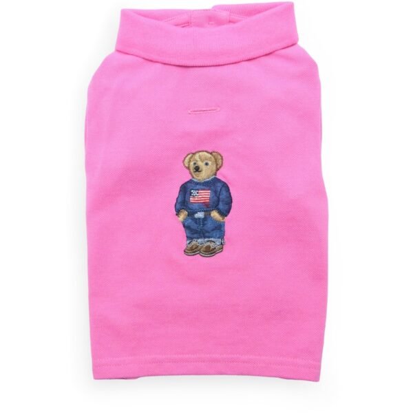 Cotton Polo Bear Dog Shirt (S)