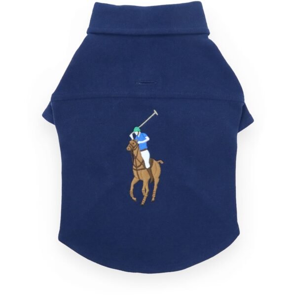 Mesh Cotton Polo Pony Dog Shirt (Extra Small)