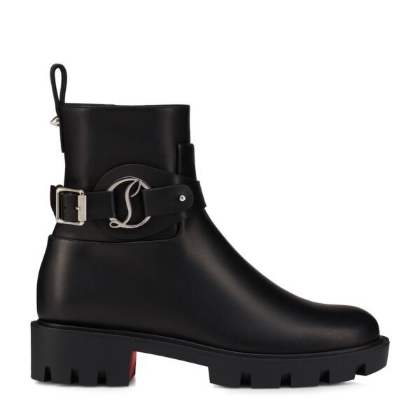 Dianouchette Lug Leather Ankle Boots