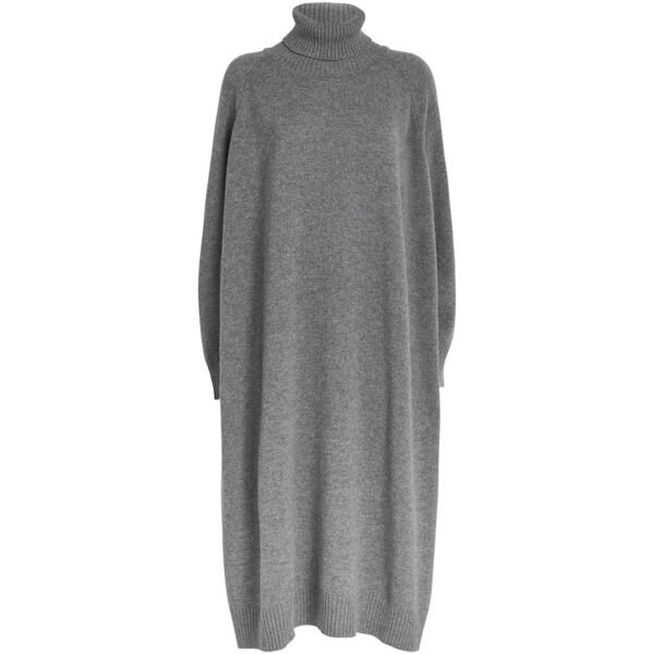 Cashmere Wide Rollneck Sweater Dress