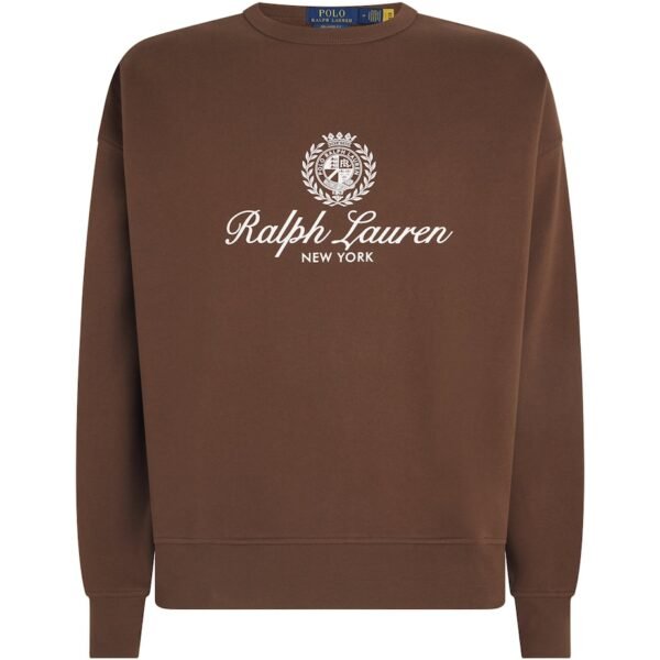 Cotton-Blend Logo Sweatshirt