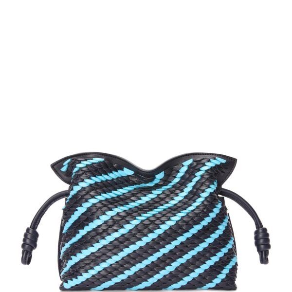 Mini Leather Scales Flamenco Clutch