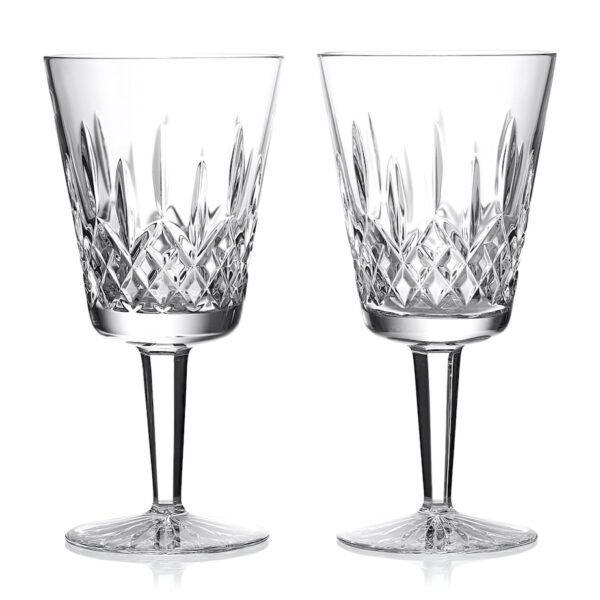 Set of 2 Large Lismore Goblets (410ml)