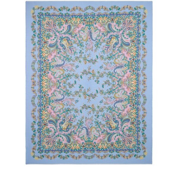 Wool Iris Throw (140cm x 190cm)