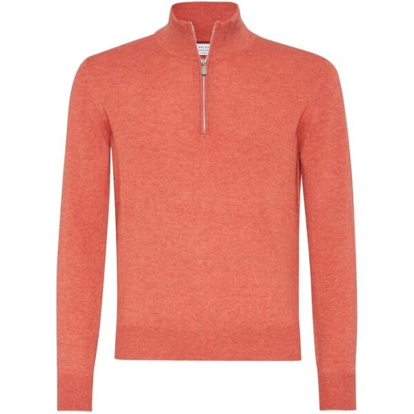 Cashmere Half-Zip Sweater