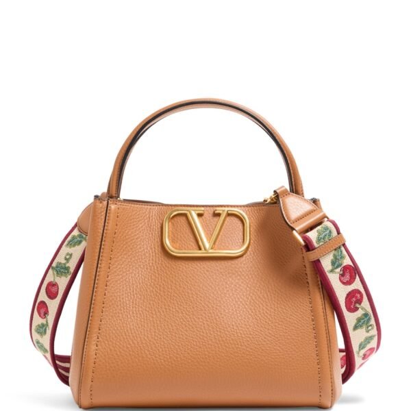 Medium Leather Alltime Top-Handle Bag