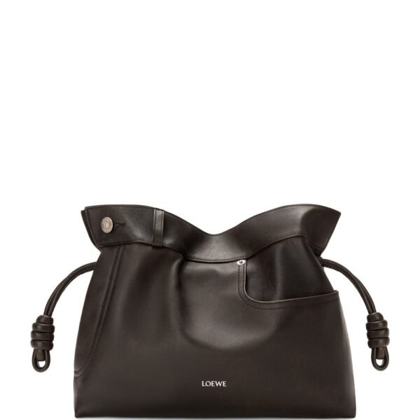 Medium Calfskin Flamenco Panta Clutch Bag