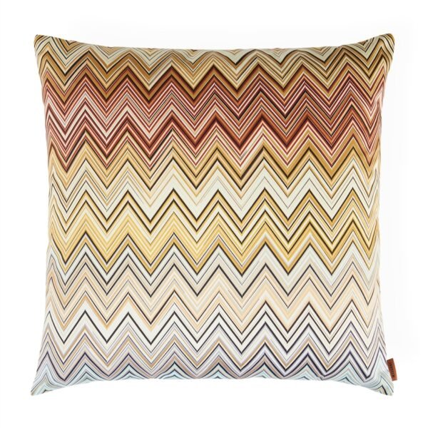 Cotton Zigzag Jarris Cushion (40cm x 40cm)