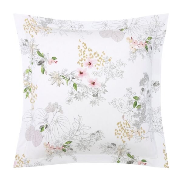 Floral Orchidee Square Oxford Pillowcase (65cm x 65cm)