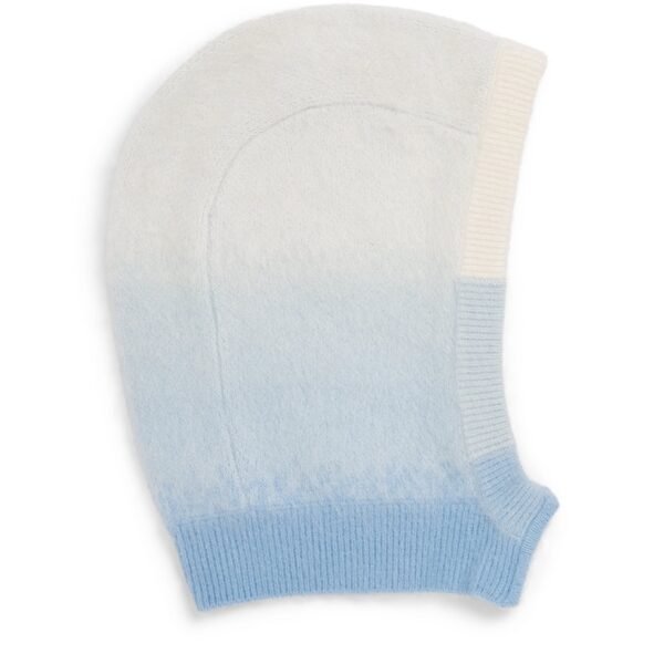 Mohair-Blend Gradient Balaclava