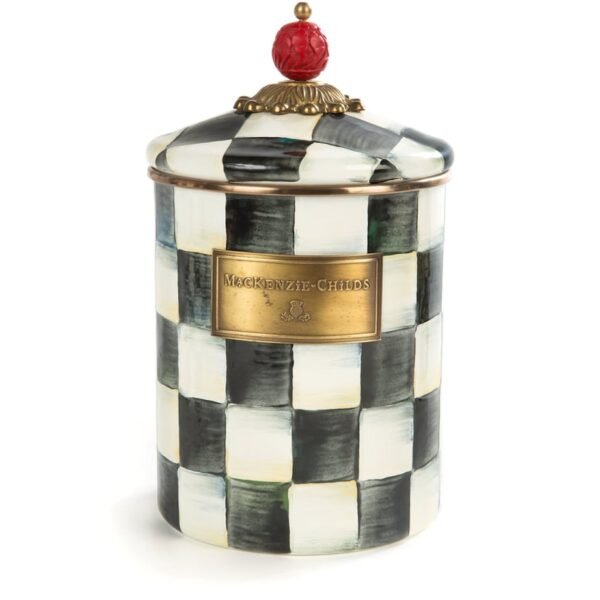 Medium Courtly Check Canister