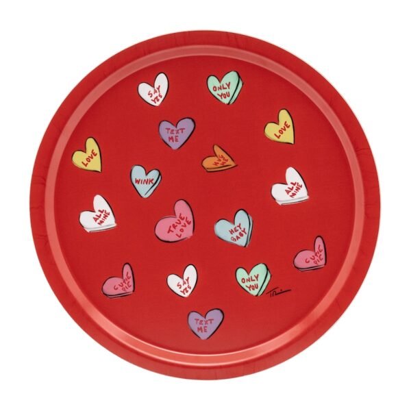 Birchwood Love Hearts Tray (39cm)
