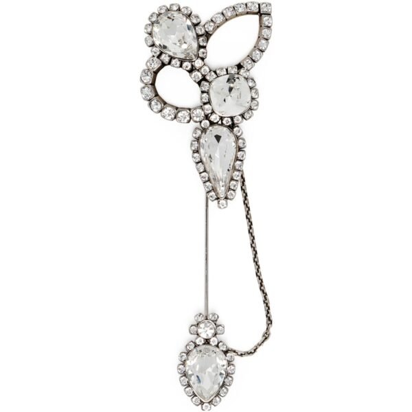 Embellished Chandelier Brooch