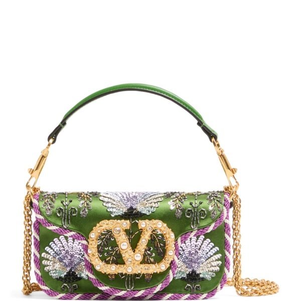 Small Embellished Locò Shoulder Bag