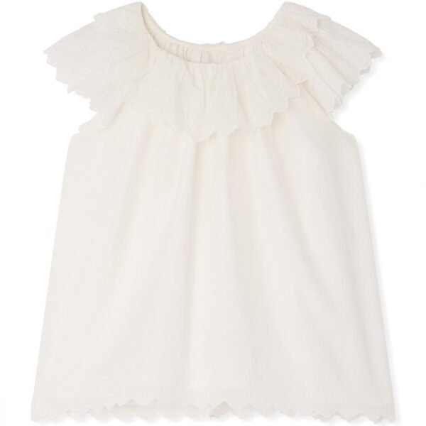 Cotton Broderie Anglaise Blouse (10-14 Years)