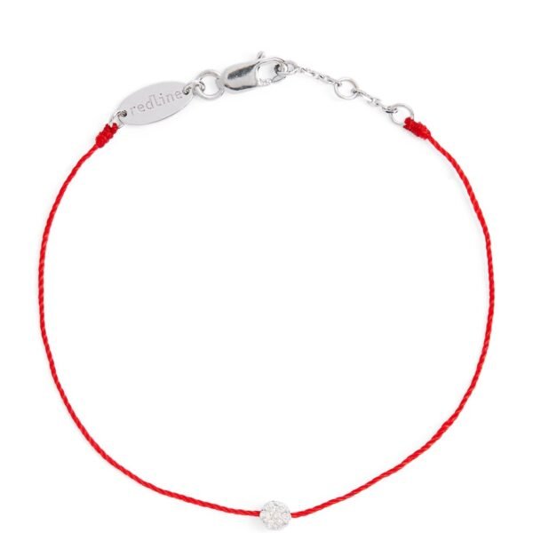 White Gold and Diamond Illusion Bracelet (16.5cm)