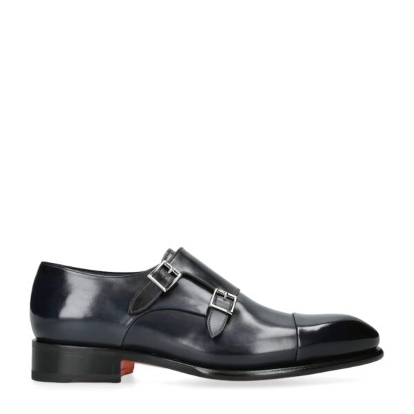 Leather Carter Monk Shoes