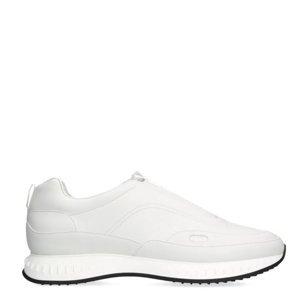 Leather Stream Elastic Sneakers