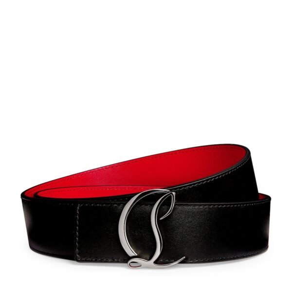 CL Logo Leather Belt