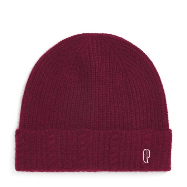 Cashmere Embroidered Beanie