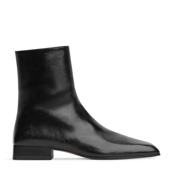 Leather Jim Ankle Boots