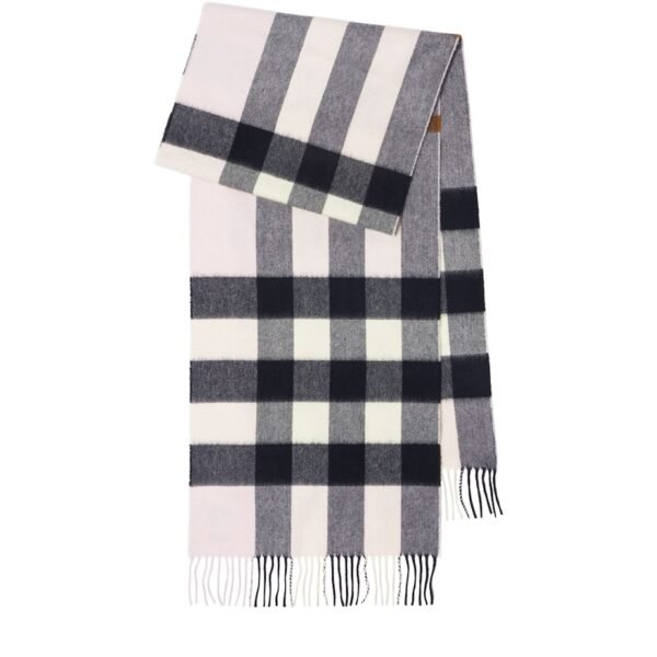 Cashmere Check Scarf