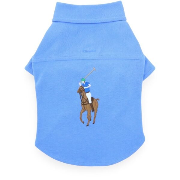 Mesh Cotton Polo Pony Dog Shirt (Large)