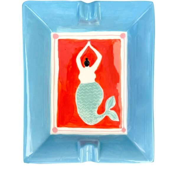 Mermaid Ashtray (18.5cm)