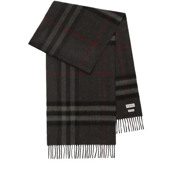 Cashmere Check Scarf
