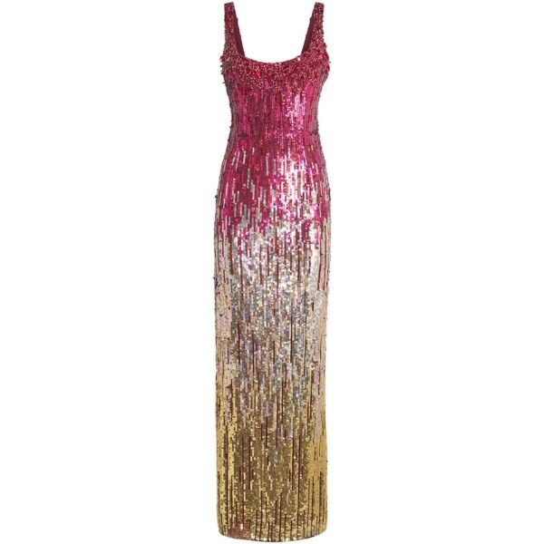 Embellished Ombré Rosalie Gown