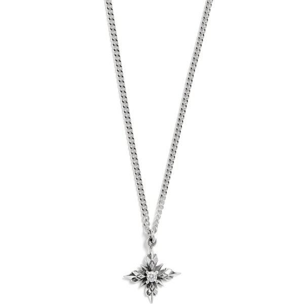Sterling Silver Cross Pendant Necklace