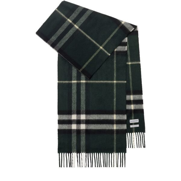 Cashmere Check Scarf