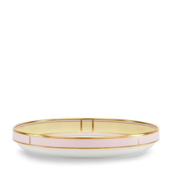 Porcelain Colonna Diva Giallo Fruit Holder (24cm)