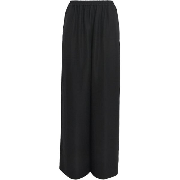 Silk Flared Trousers