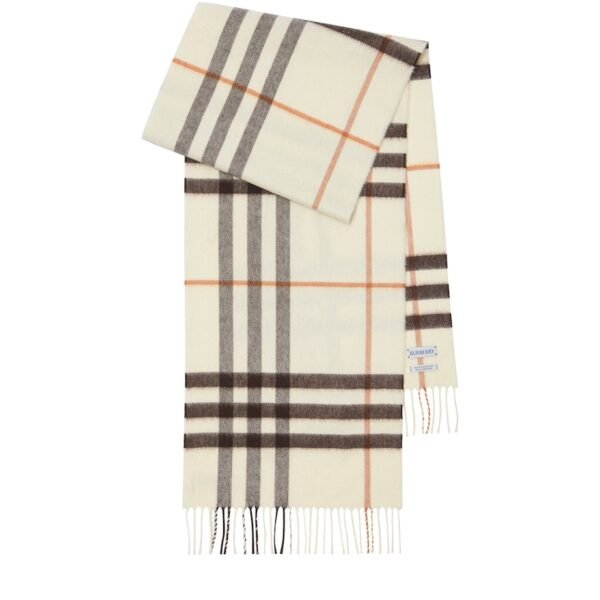 Cashmere Check Scarf