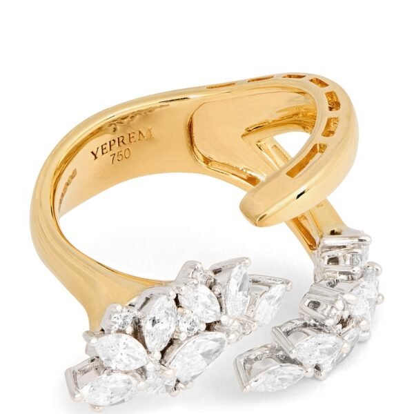 Yellow Gold and Diamond Reign Supreme Ring