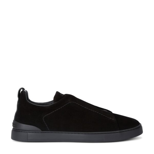 Suede Triple Stitch Sneakers