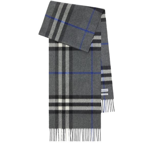 Cashmere Check Scarf