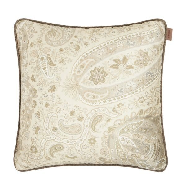 Embroidered Maranta Cushion (60cm x 60cm)