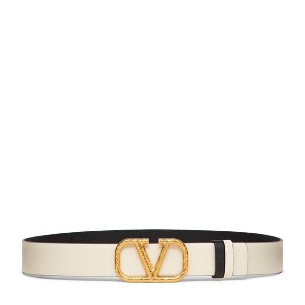 Reversible VLOGO Signature Belt