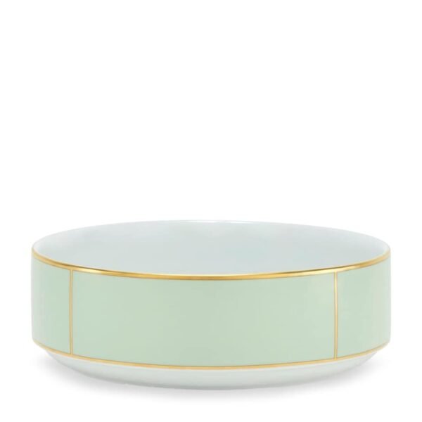 Porcelain Colonna Diva Verde Salad Bowl (24cm)